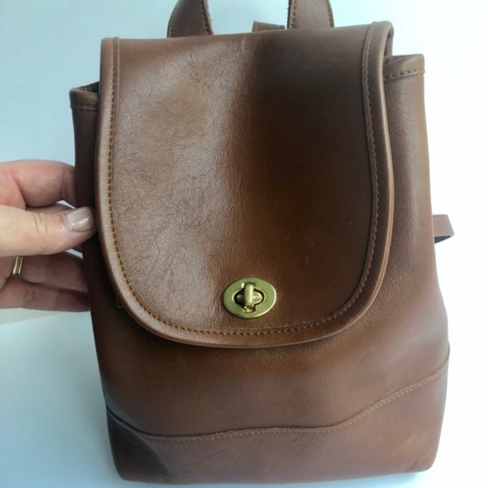 Vintage Coach Small Backpack